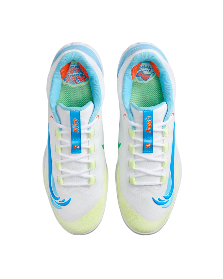 Nike Alpha Huarache Elite 4 Low MCS White / Blue / Volt - (FQ7724-104)1