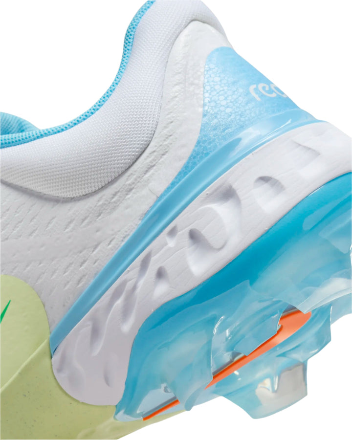 Nike Alpha Huarache Elite 4 Low MCS White / Blue / Volt - (FQ7724-104)7