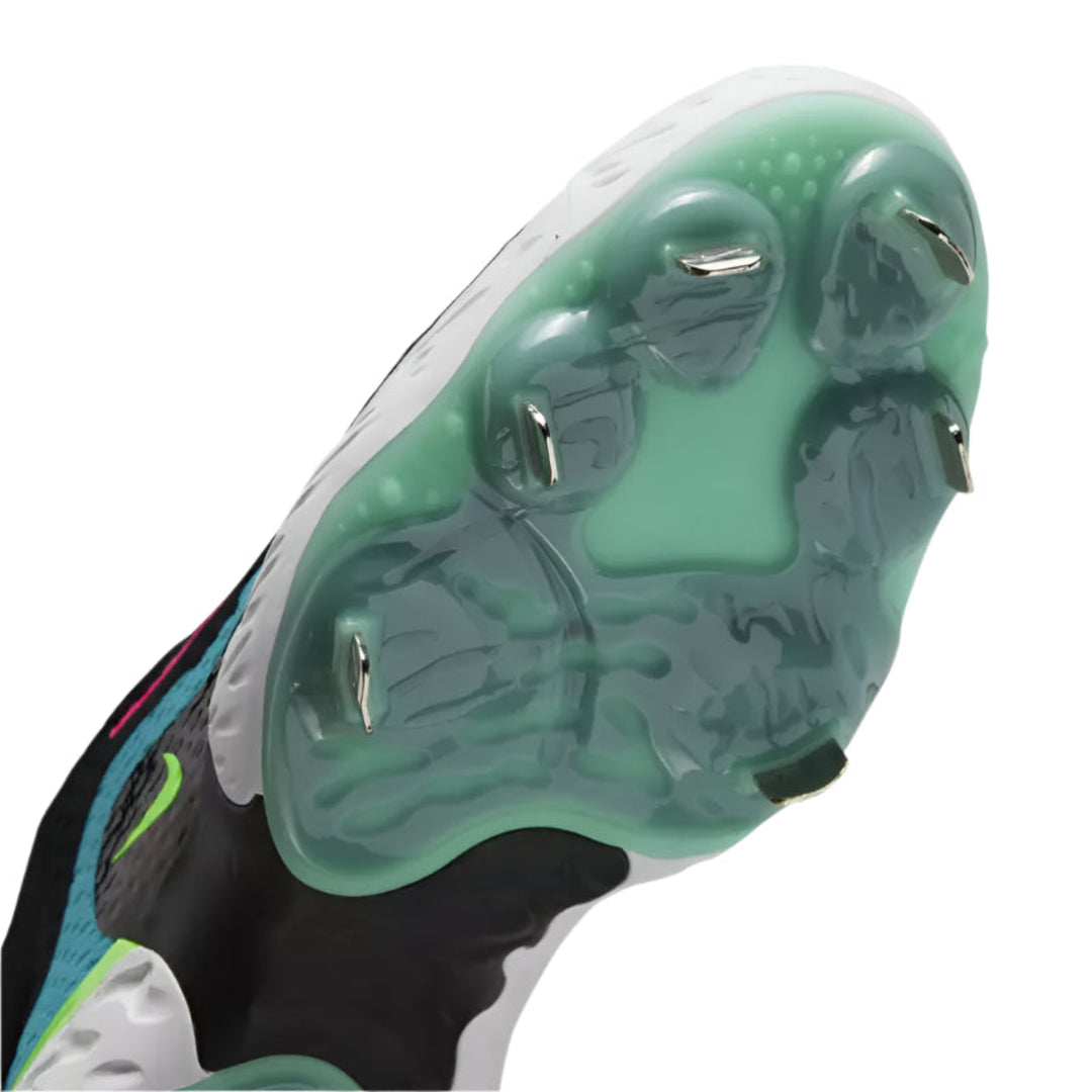 Nike Alpha Huarache Elite 4 Low Men's Baseball Cleats - (DJ6521) Black/Mint5