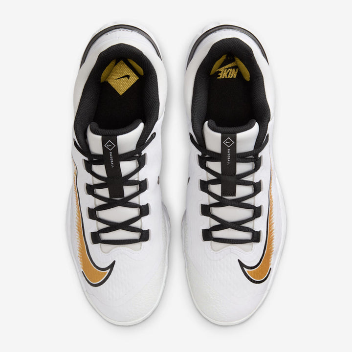 Nike Alpha Huarache Elite 4 Low Men's Metal Baseball Cleats - (FD2745-119)3