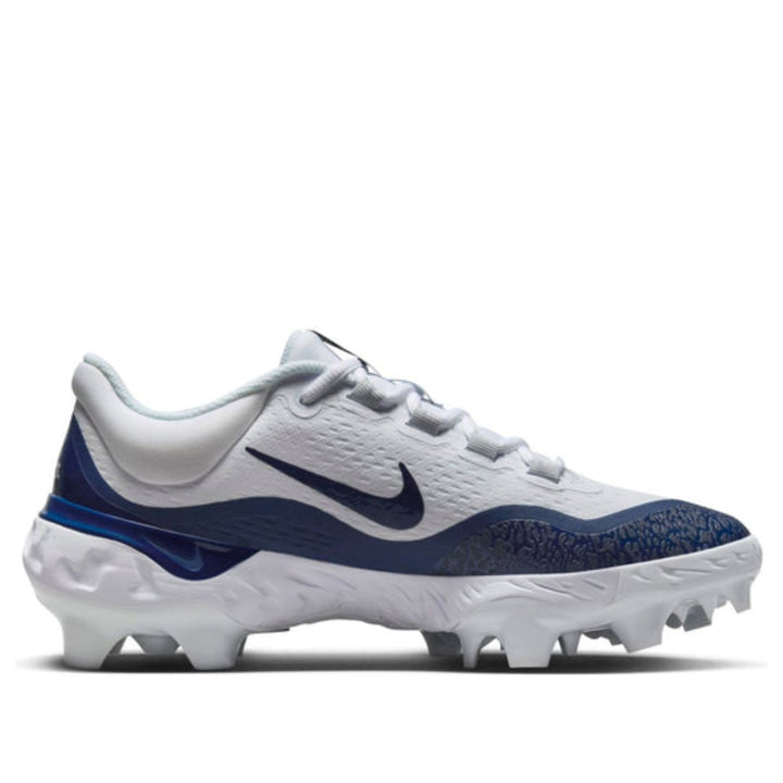 Nike Alpha Huarache Elite 4 MCS White / Navy - (FD6255-103)2