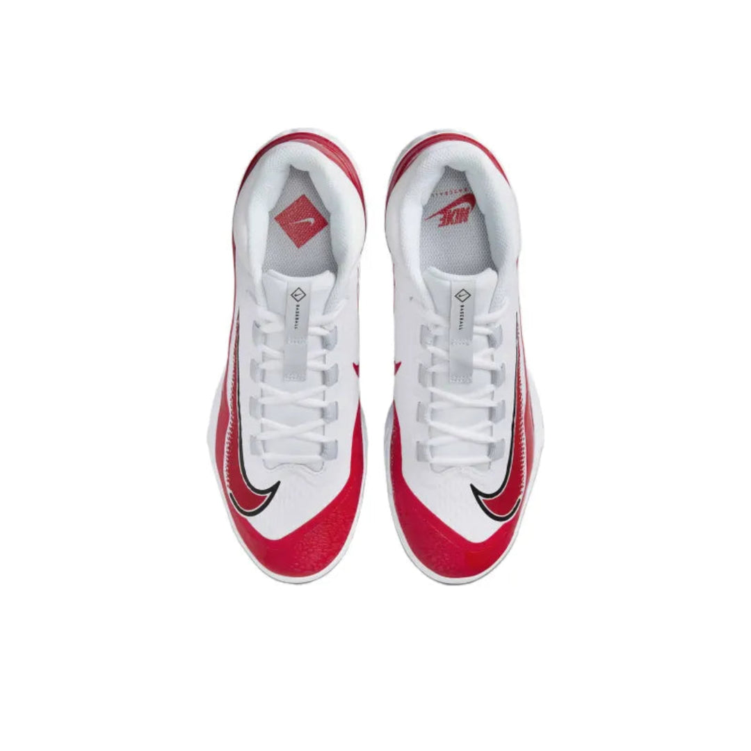 Nike Alpha Huarache Elite 4 MCS White / Red - (FD6255-102)5