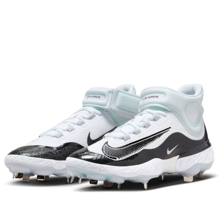Nike Alpha Huarache Elite 4 Mid – White/Black (FD2744-101)