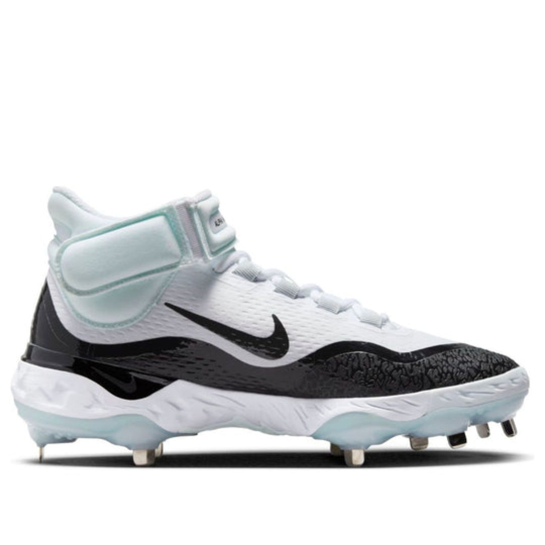 Nike Alpha Huarache Elite 4 Mid – White/Black (FD2744-101)2