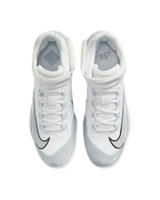 Nike Alpha Huarache Elite 4 Mid White / Gray - (FD2744-102)1