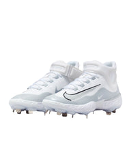 Nike Alpha Huarache Elite 4 Mid White / Gray - (FD2744-102)