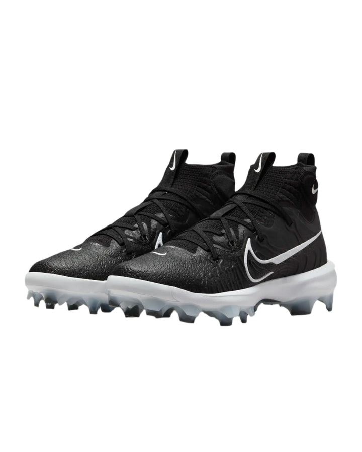Nike Alpha Huarache NXT MCS Men's Black Baseball Cleats2