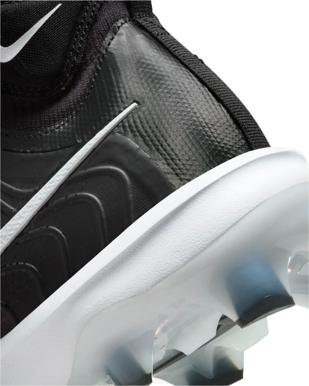 Nike Alpha Huarache NXT MCS Men's Black Baseball Cleats4