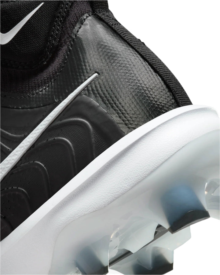 Nike Alpha Huarache NXT MCS Men's Black Baseball Cleats4