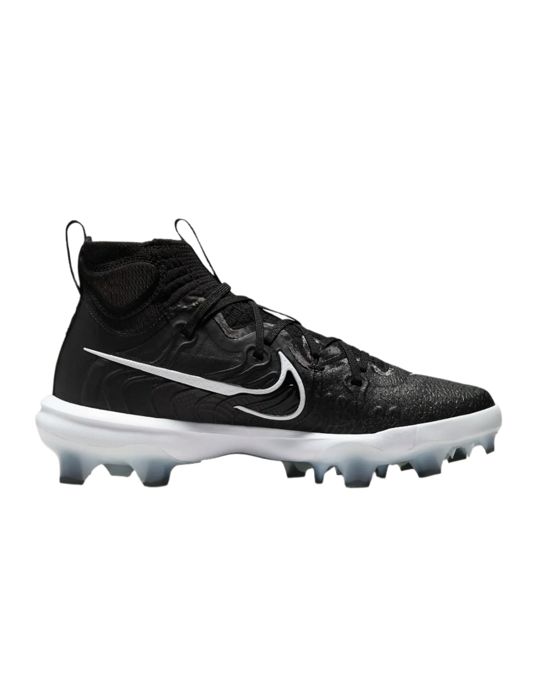 Nike Alpha Huarache NXT MCS Men's Black Baseball Cleats5