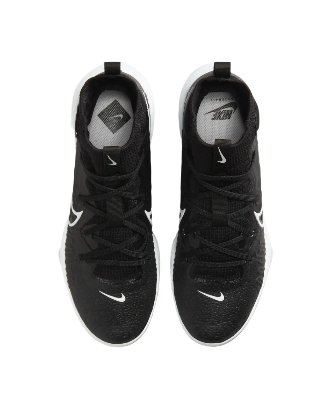 Nike Alpha Huarache NXT MCS Men's Black Baseball Cleats9