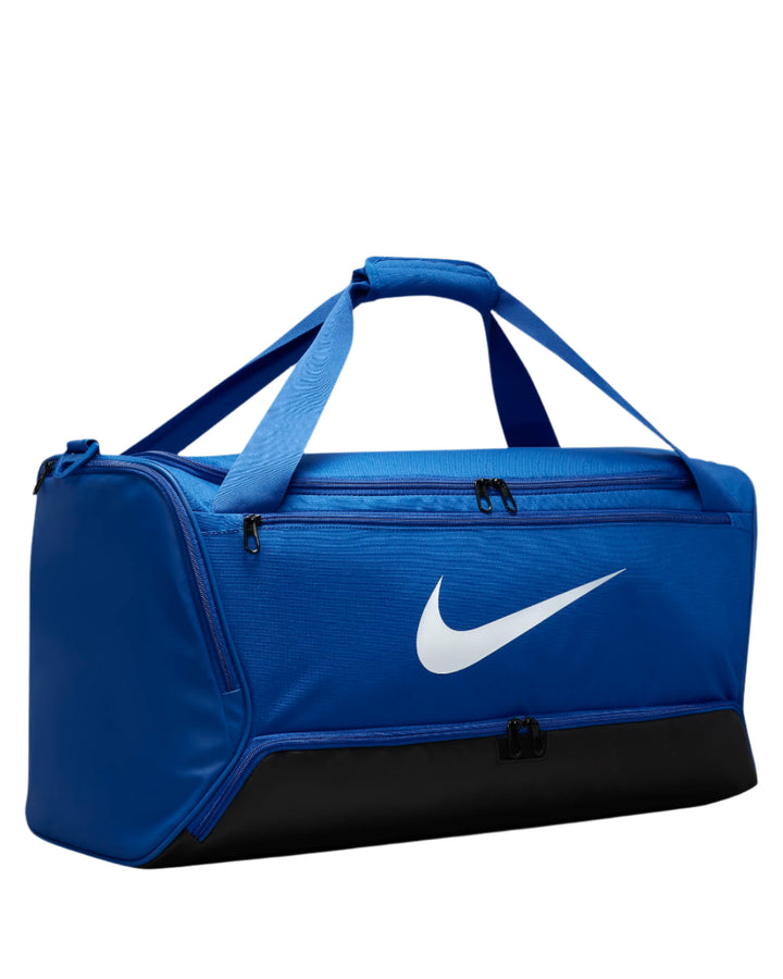 Nike Brasilia 9.5 Training Duffel Bag - Medium Duffel Bag 60L - Black Duffel Bag - Durable Sports Duffel - Travel Bag_Royal2