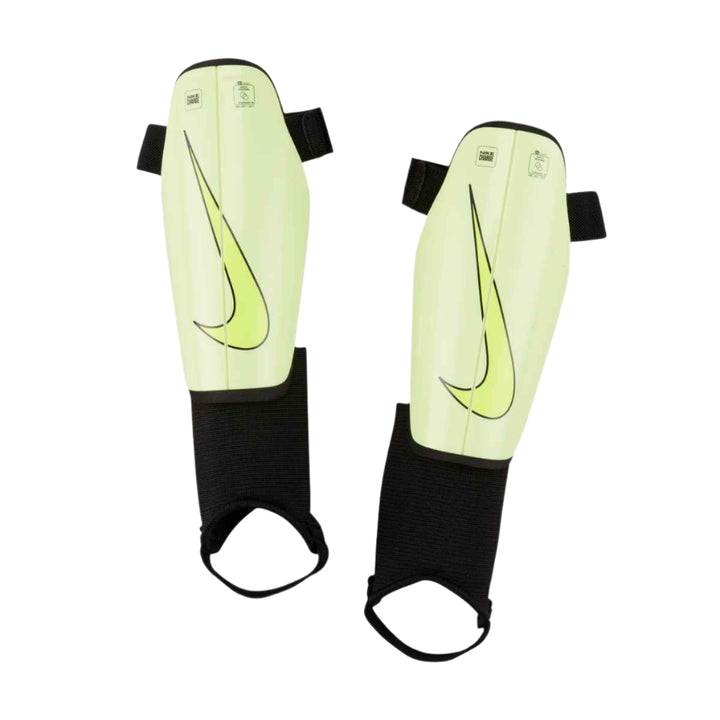 Nike Charge Kid's Soccer Shin Guards_Volt/Black