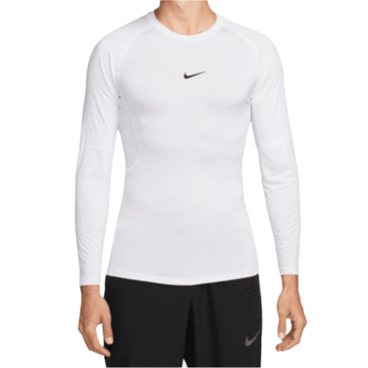 Nike Dri-FIT Men's Long Sleeve Baseball Top - (FB7919)White