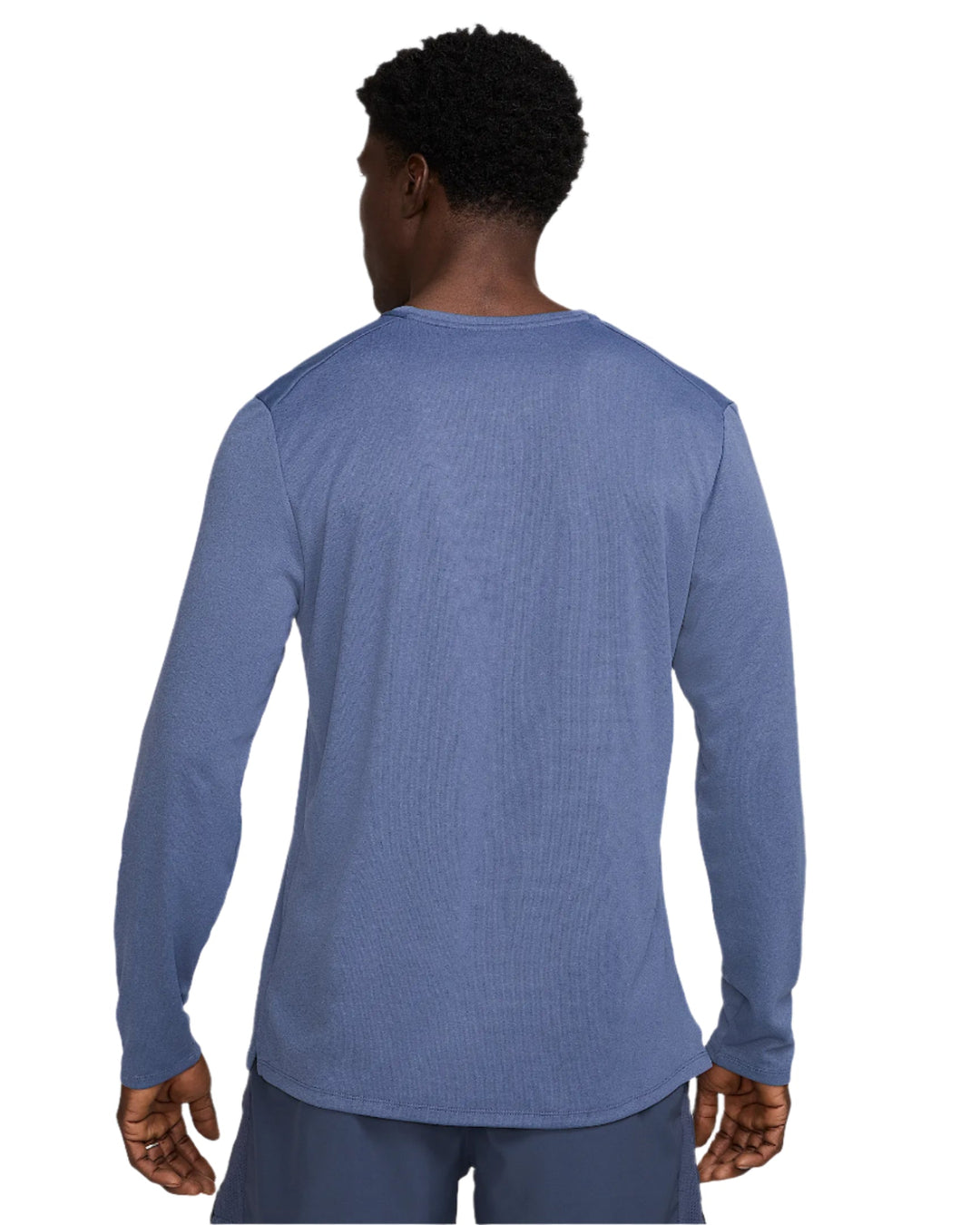 Nike Dri-FIT UV Men's Long Sleeve Fitness Top_Blue1