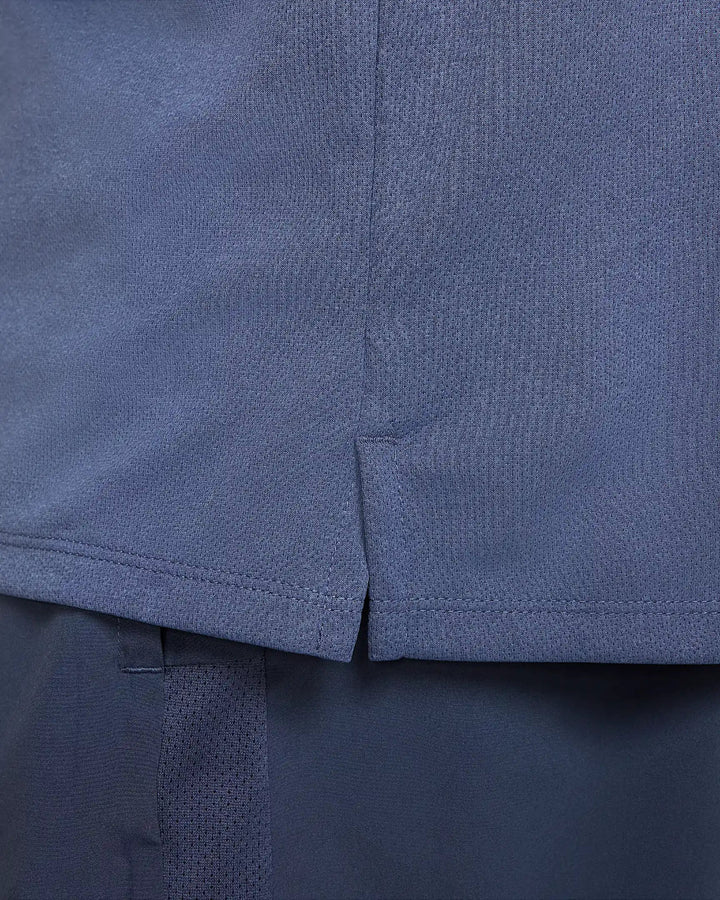 Nike Dri-FIT UV Men's Long Sleeve Fitness Top_Blue2