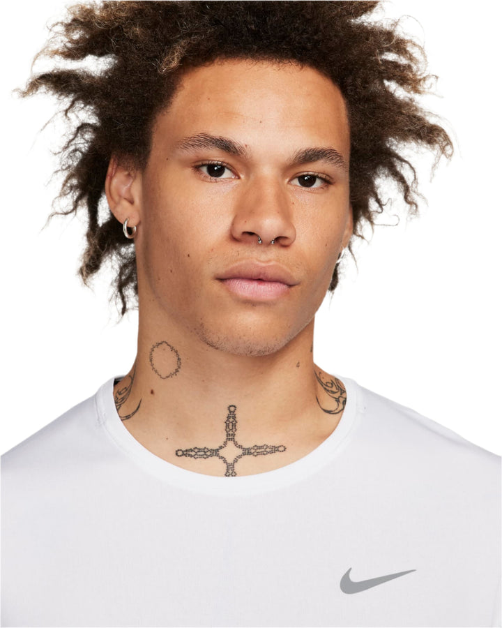 Nike Dri-FIT UV Men's Long Sleeve Fitness Top_White2