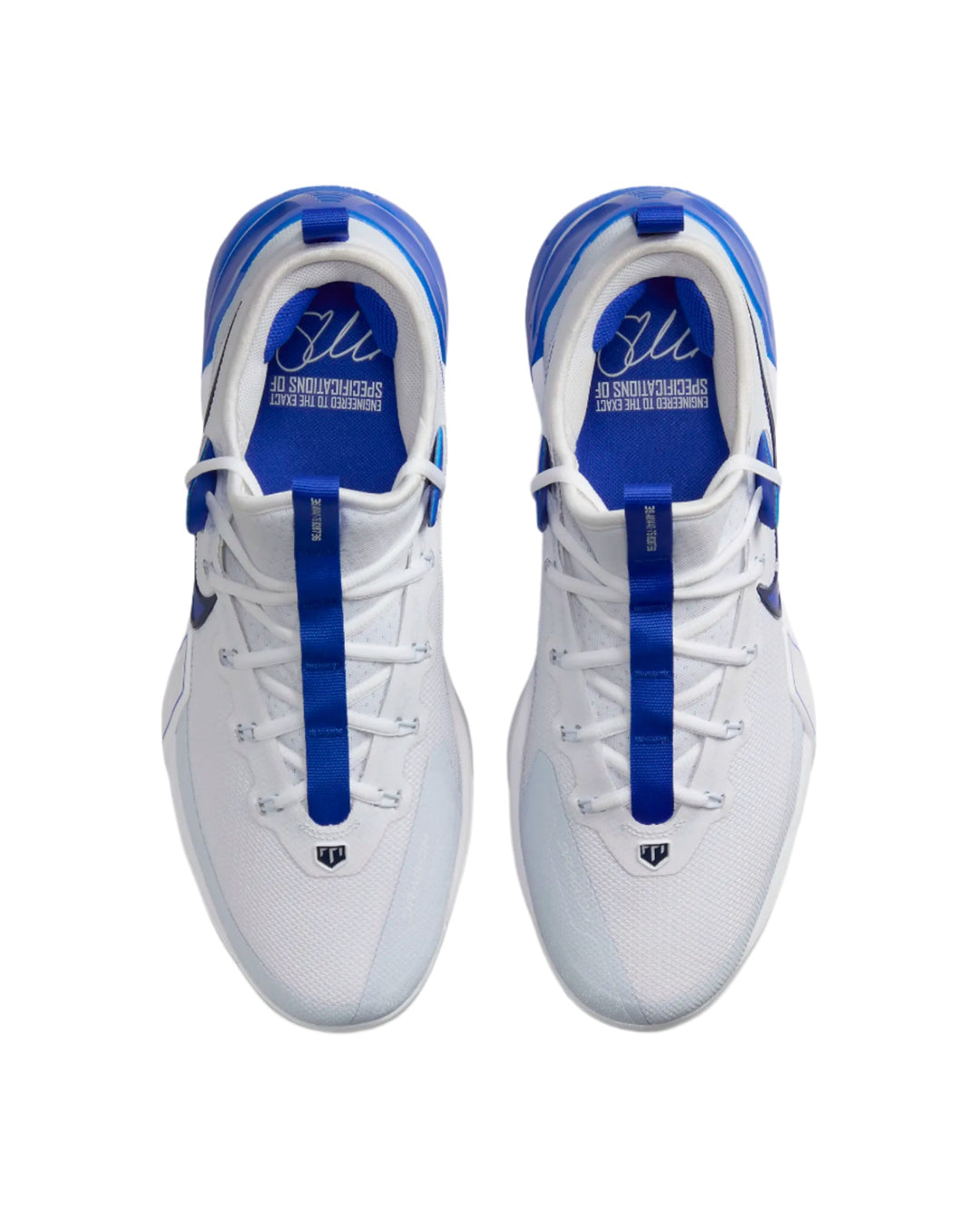 Nike Force Zoom Trout 9 Elite White/Hyper Royal-Midnight Navy5