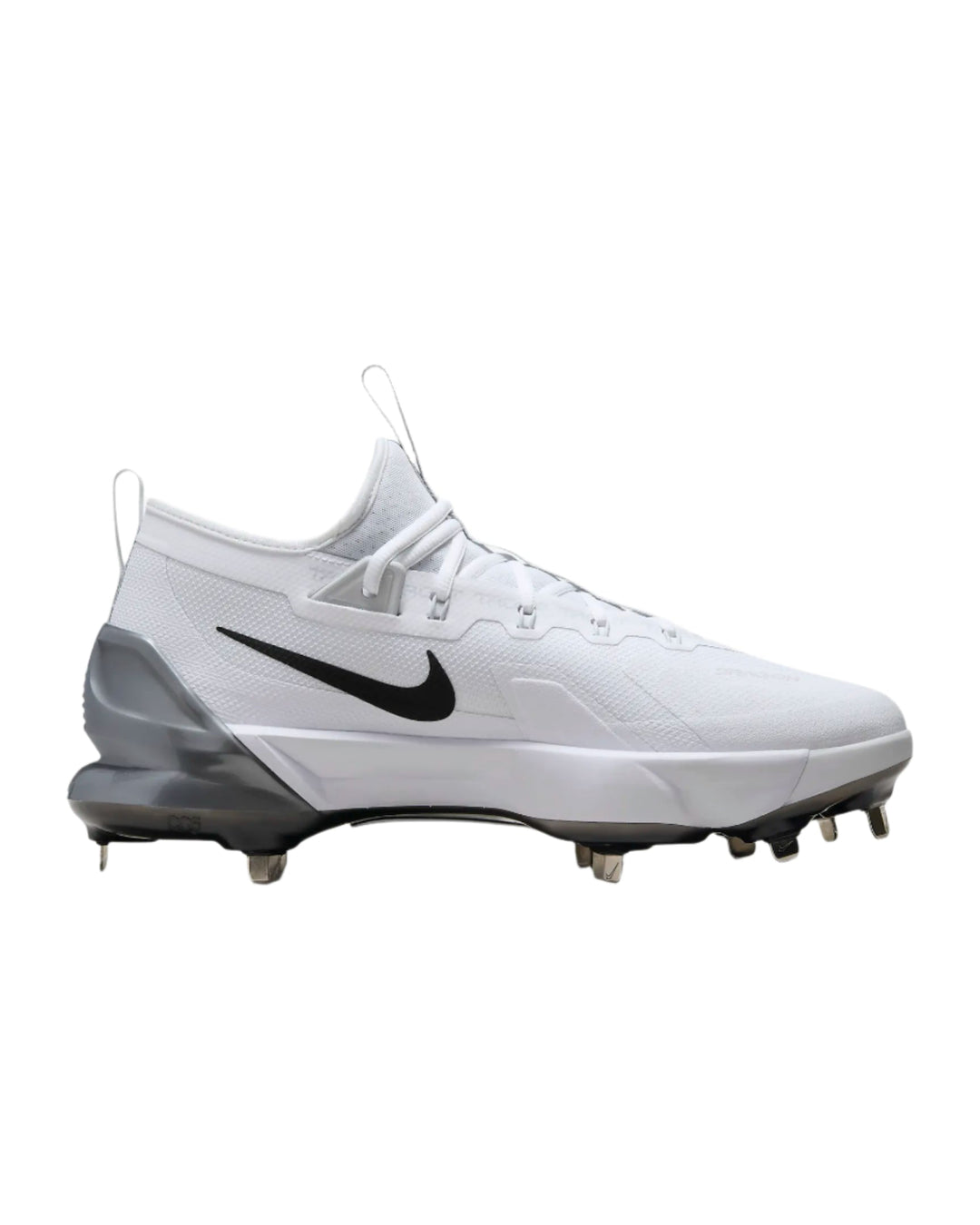 Nike Force Zoom Trout 9 Elite White/Metallic Silver-Black2
