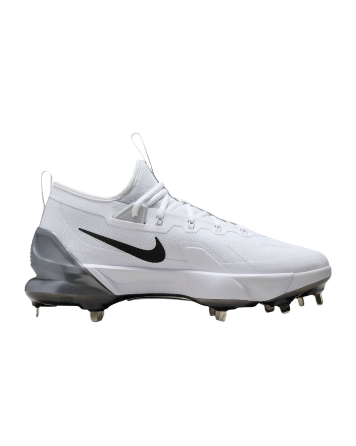 Nike Force Zoom Trout 9 Elite White/Metallic Silver-Black2