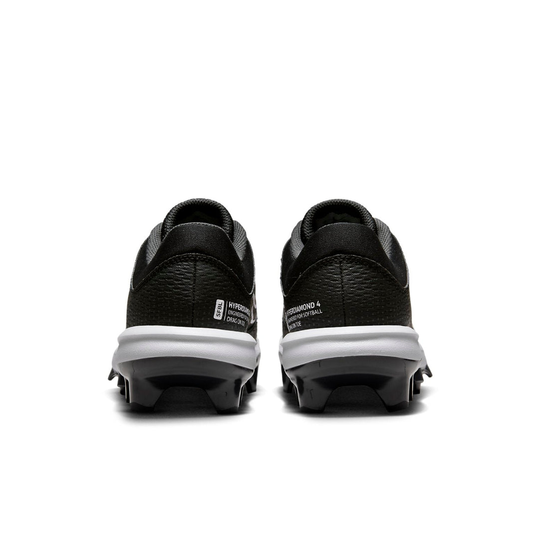 Nike Hyperdiamond 4 Pro MCS Women s Softball Cleats_Black/White3