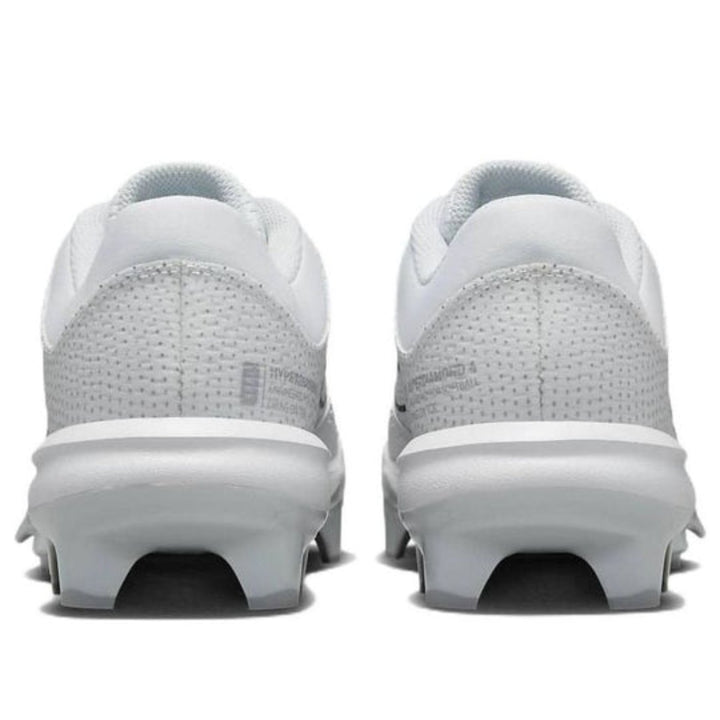 Nike Hyperdiamond 4 Pro MCS Womens Softball Cleats_White/Black3