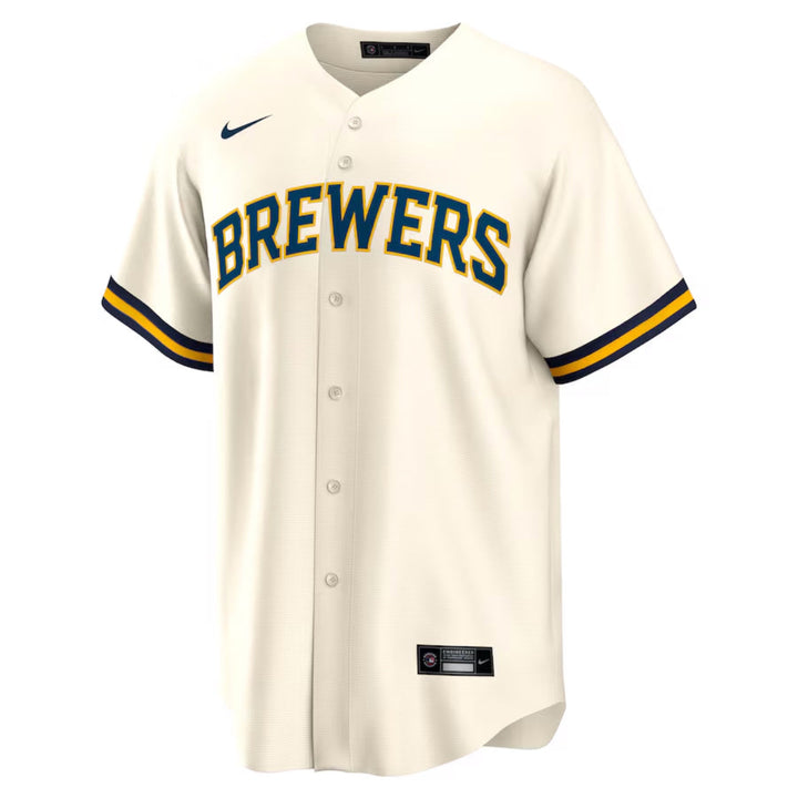 Nike Milwaukee Brewers Game Jersey 07TW - Home