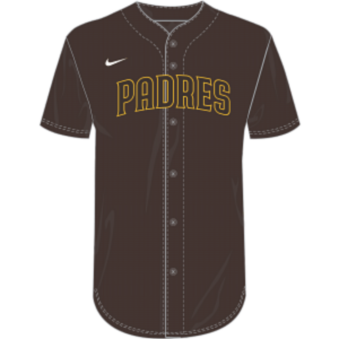 Nike Padres Jersey 2020 Brown