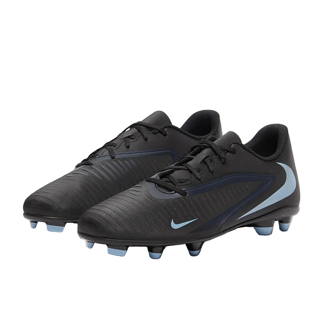 Nike Phantom 6 Club Soccer Cleats Black – Firm Ground Football Boots with Precision Control