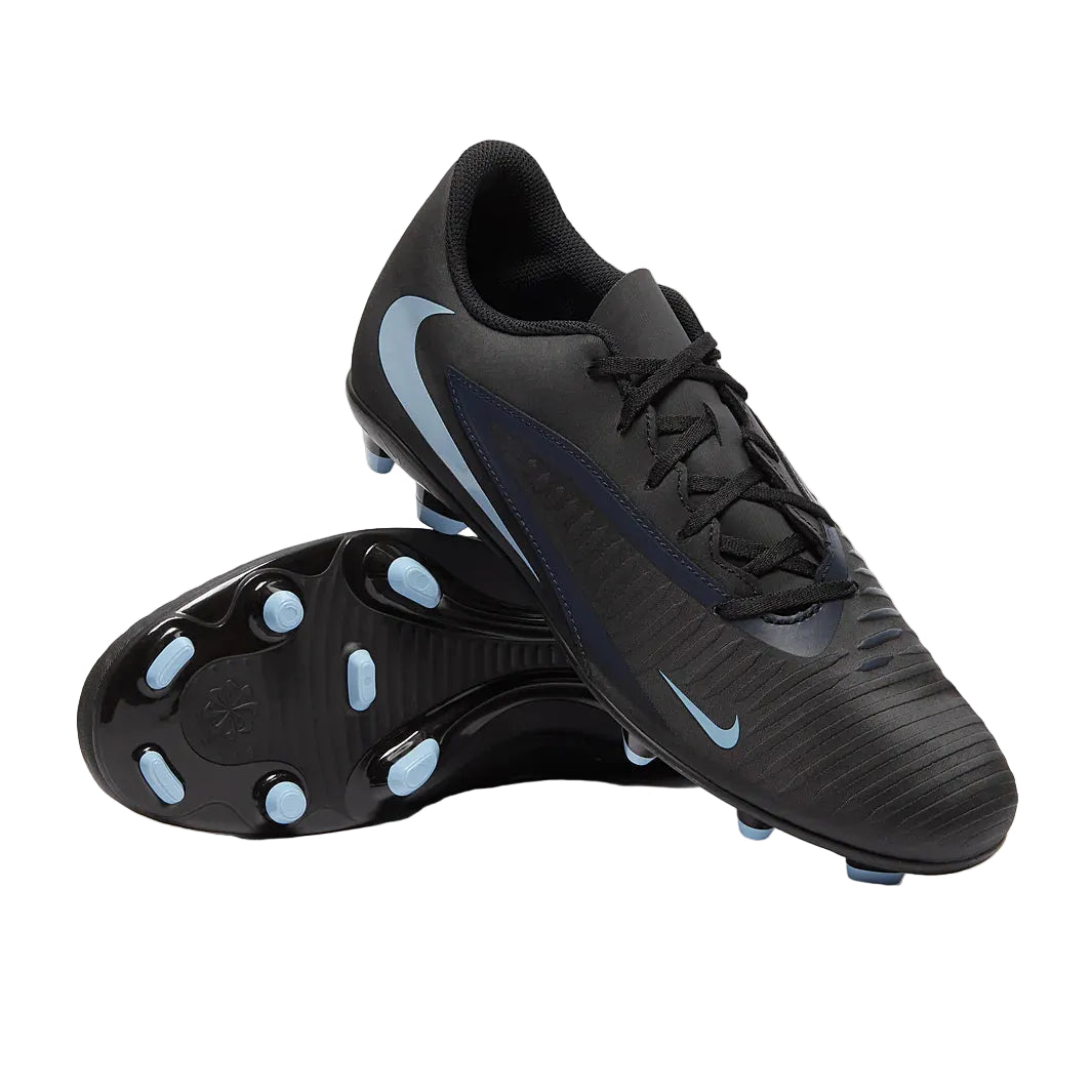 Nike Phantom 6 Club Soccer Cleats Black – Firm Ground Football Boots with Precision Control