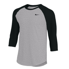 Nike Pro DRI FIT 3/4 Sleeve - Gray / Black