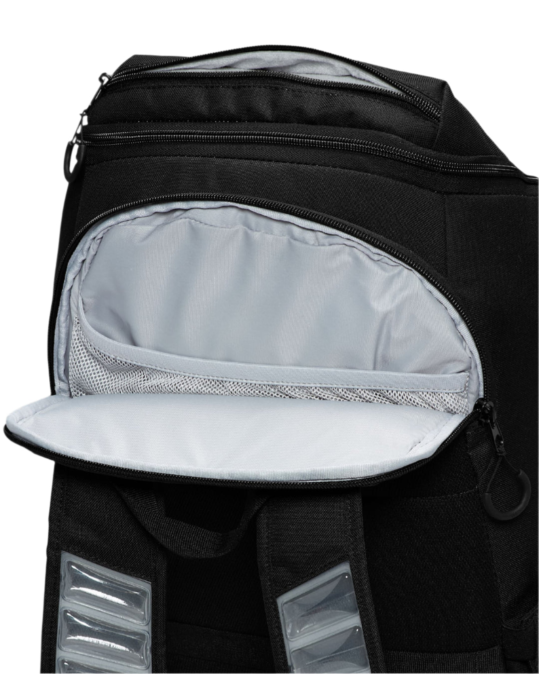 Nike Varsity Elite Basketball Backpack with Ball Compartment and Air Max Shoulder Straps - (HM9965) Black3