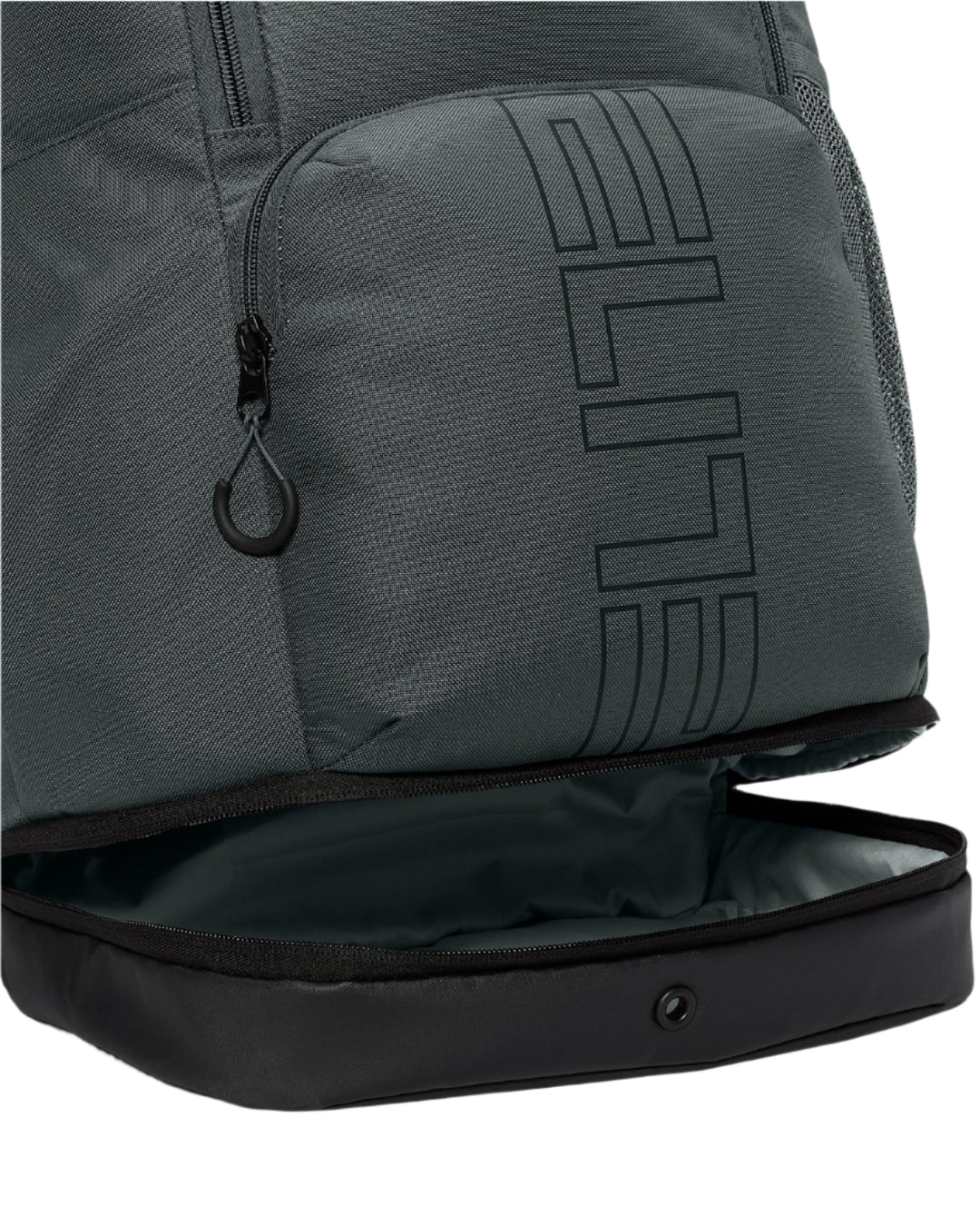 Nike Varsity Elite Basketball Backpack with Ball Compartment and Air Max Shoulder Straps - (HM9965) Gray6