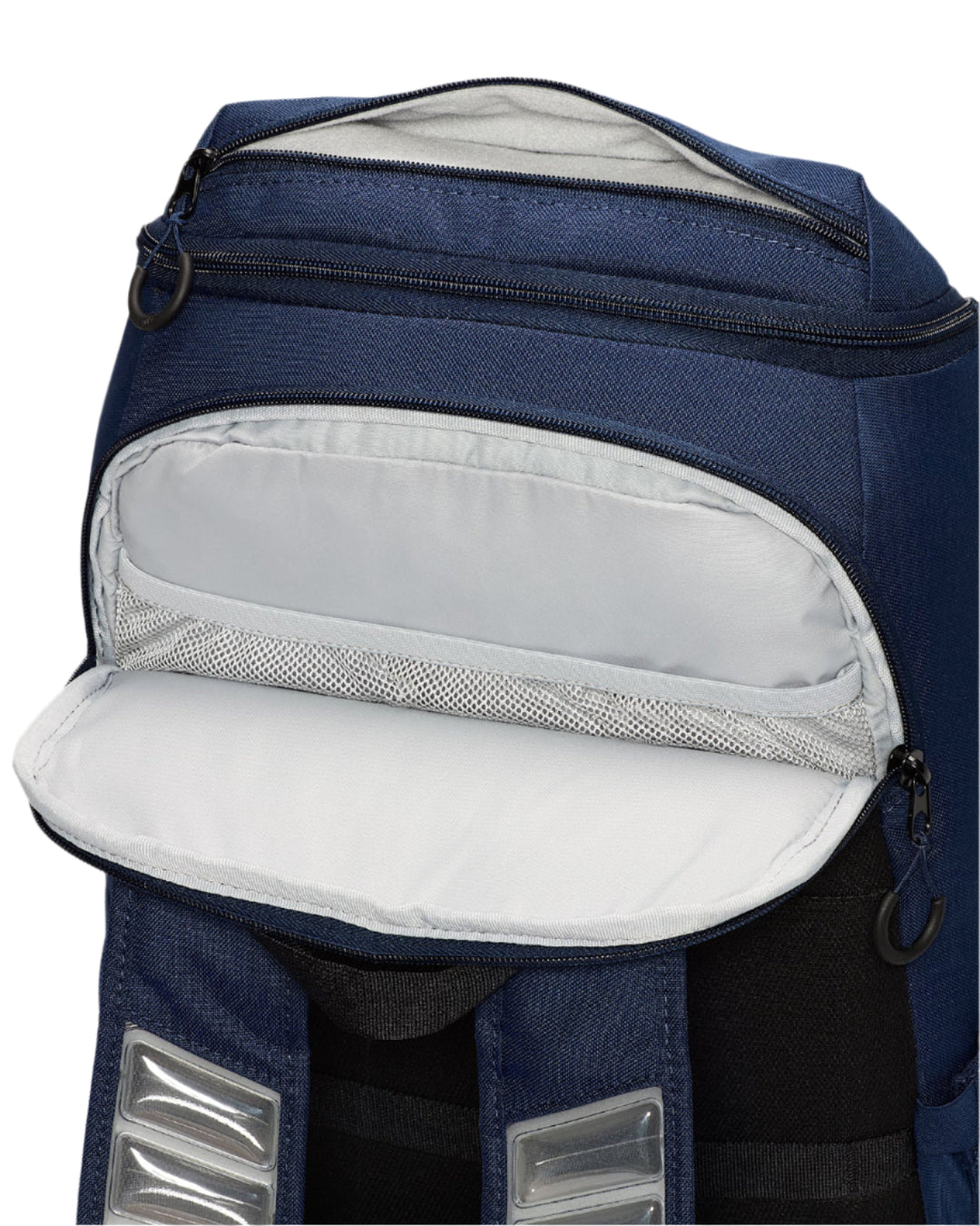 Nike Varsity Elite Basketball Backpack with Ball Compartment and Air Max Shoulder Straps - (HM9965) Navy4