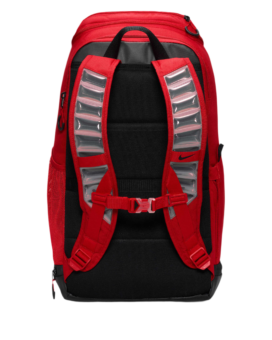 Nike Varsity Elite Basketball Backpack with Ball Compartment and Air Max Shoulder Straps - (HM9965) Red4