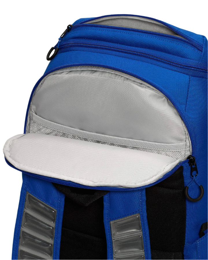 Nike Varsity Elite Basketball Backpack with Ball Compartment and Air Max Shoulder Straps - (HM9965) Royal6