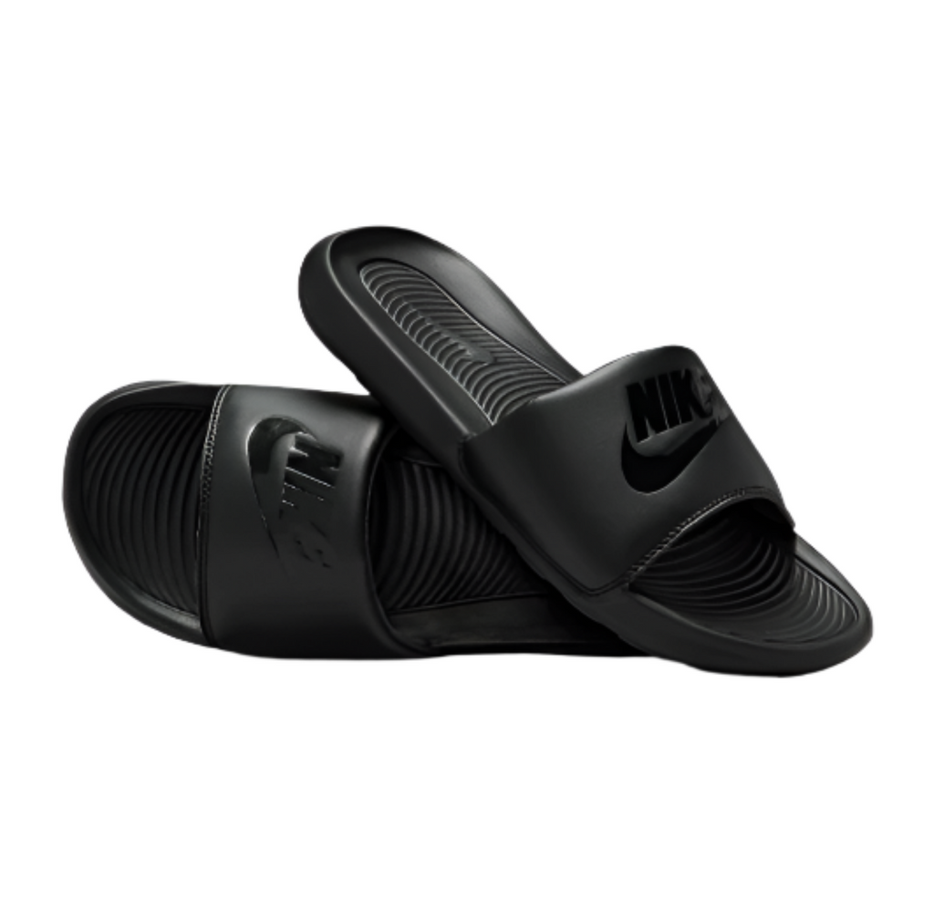 Nike Victori One Slide - Black / Black – Peligro Sports display picture 2