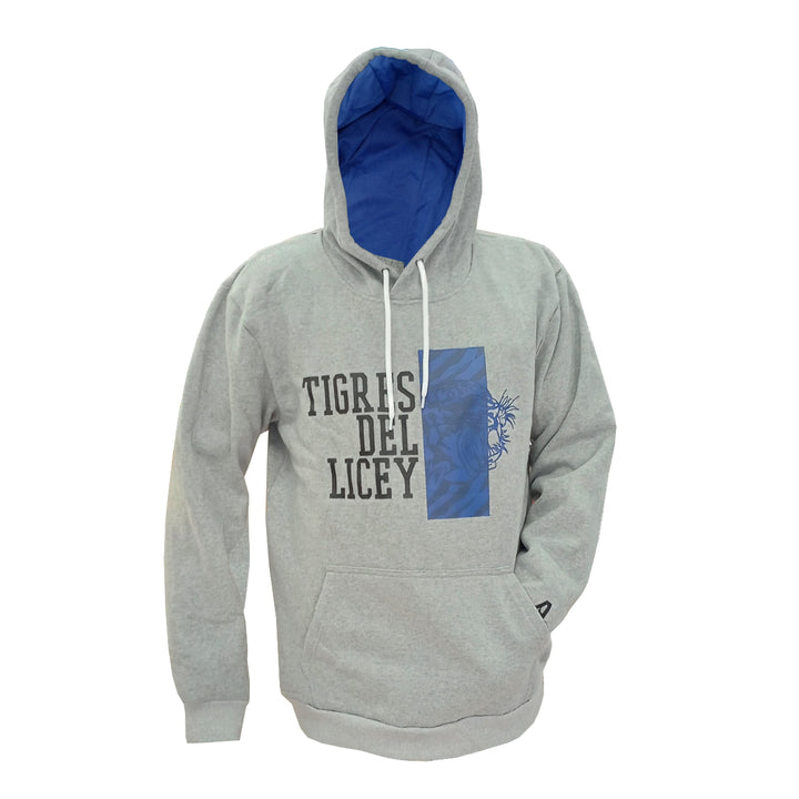 OFFICIAL - Arrieta Tigres del Licey Cotton Hoodie - Gray
