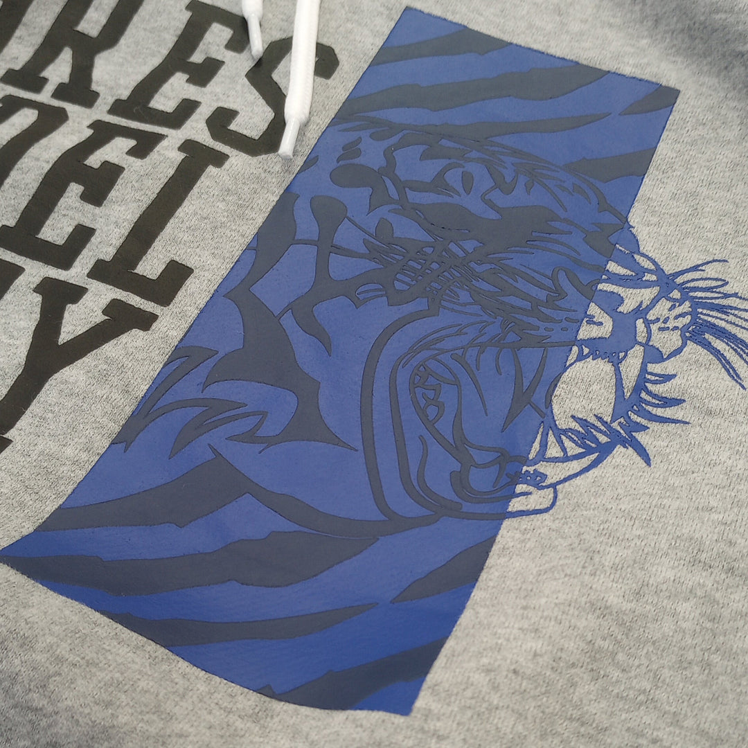 OFFICIAL - Arrieta Tigres del Licey Cotton Hoodie - Gray1