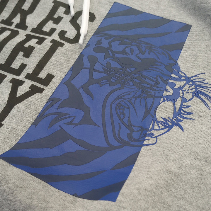 OFFICIAL - Arrieta Tigres del Licey Cotton Hoodie - Gray1