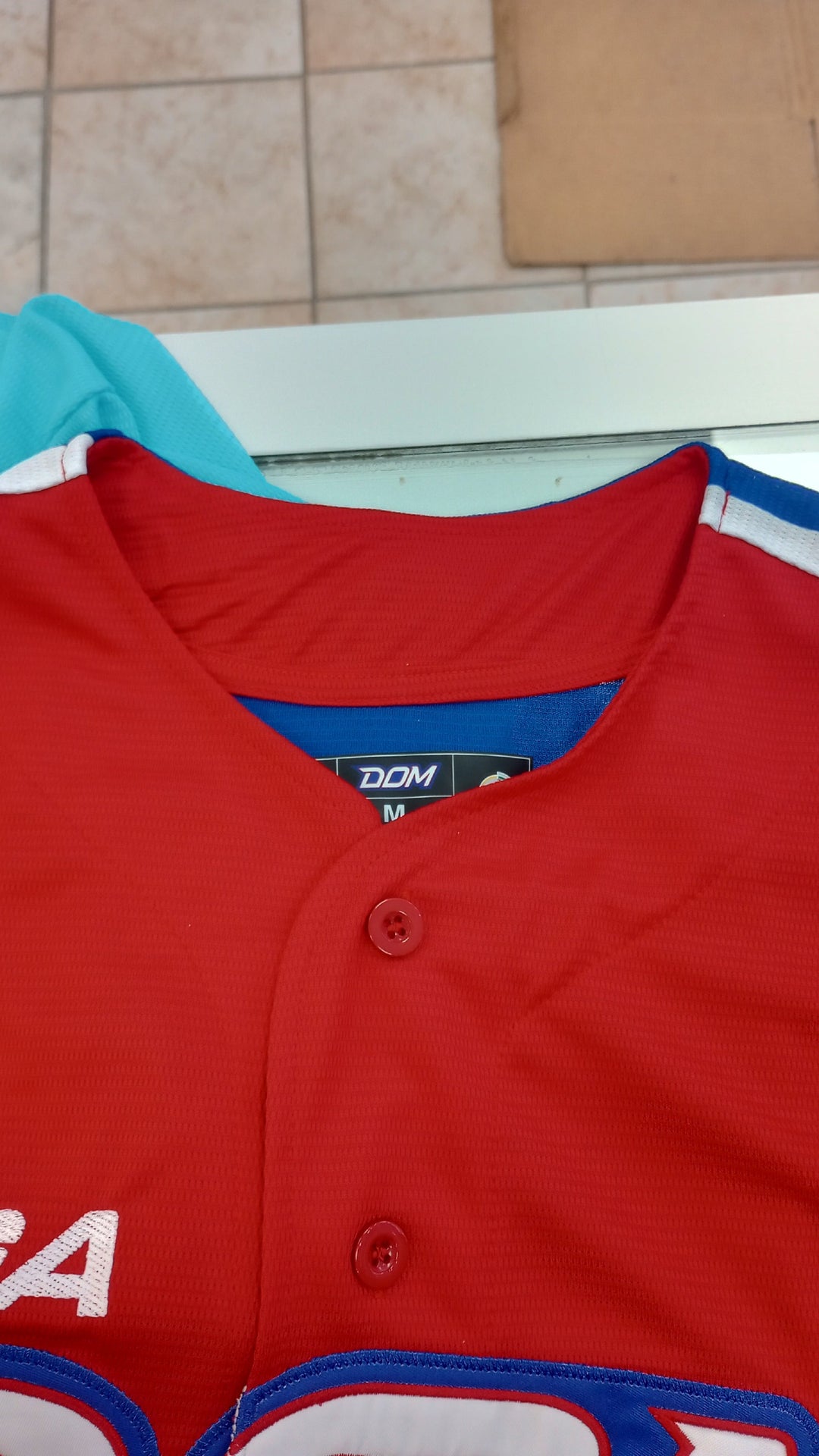 Official - Men's Serie del Caribe 2024 Dominicana Jersey - Red / Royal2