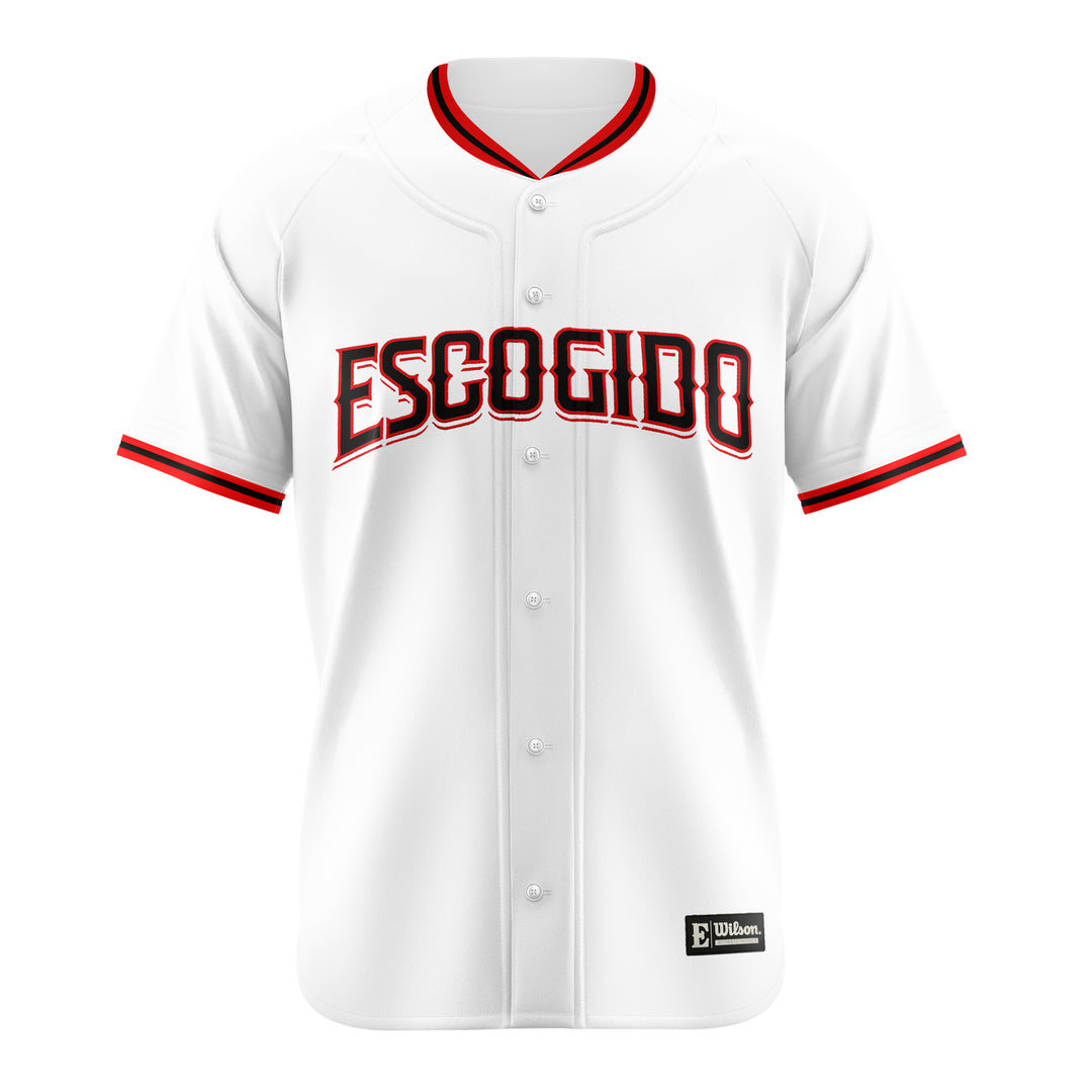 Official 2025–2026 Leones del Escogido Retro Jersey – White Edition