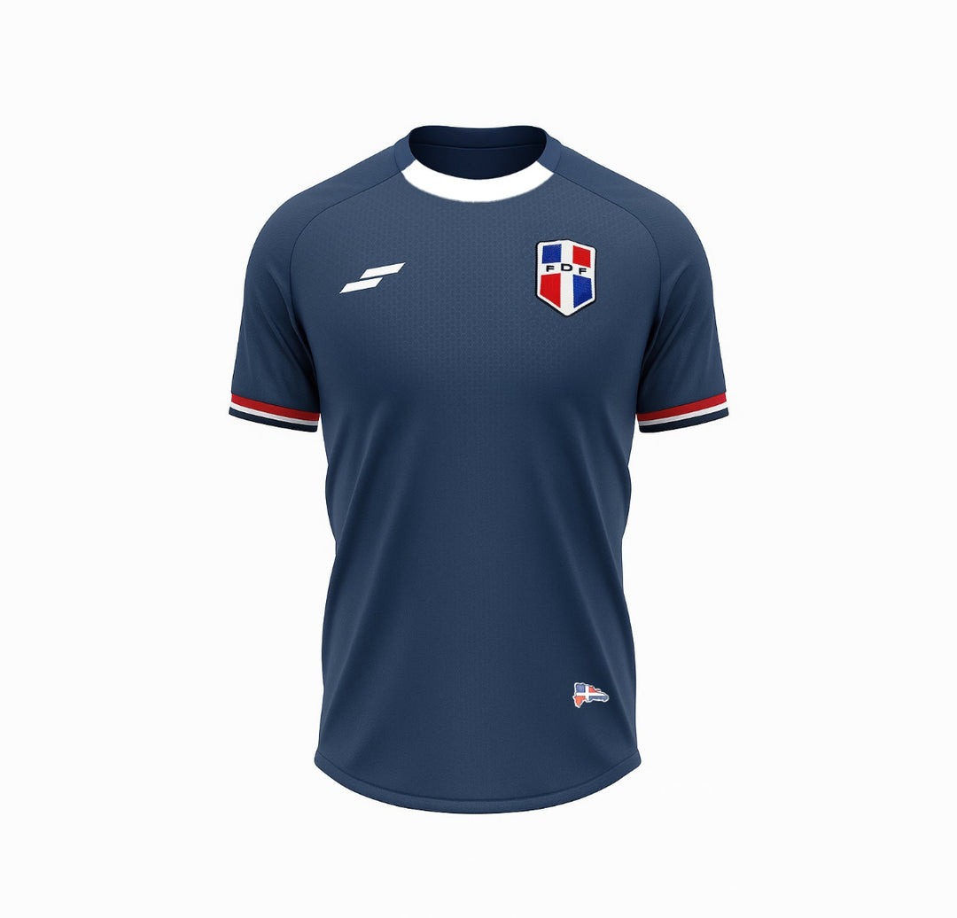 Official Dominican Republic Soccer Jersey Gold Cup 2025 – Authentic Edition_Navy