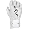 PREMIUM PRO CHROME Series Long Cuff Batting Gloves - White1