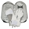 PREMIUM PRO CHROME Series Long Cuff Batting Gloves - White5