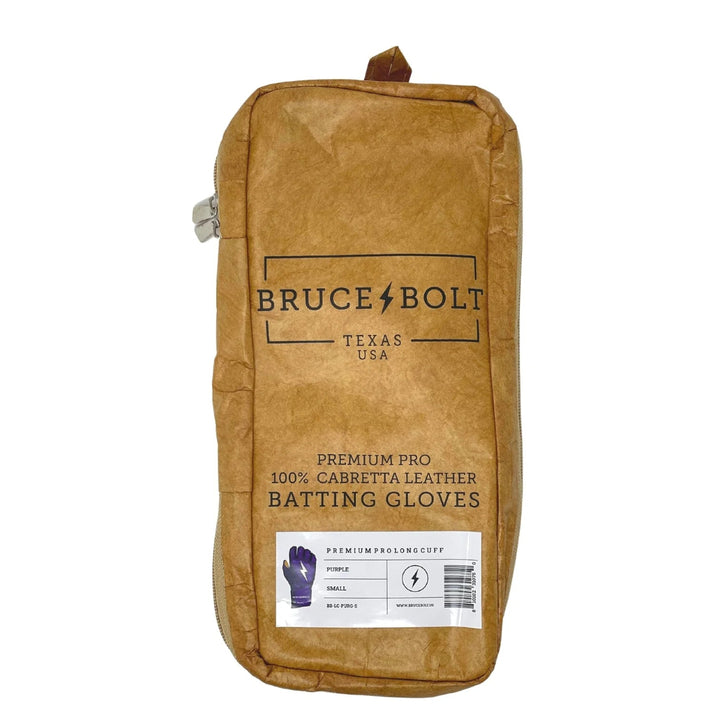 PREMIUM PRO Long Cuff Batting Gloves - PURPLE2