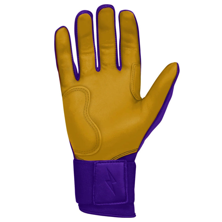 PREMIUM PRO Long Cuff Batting Gloves - PURPLE3