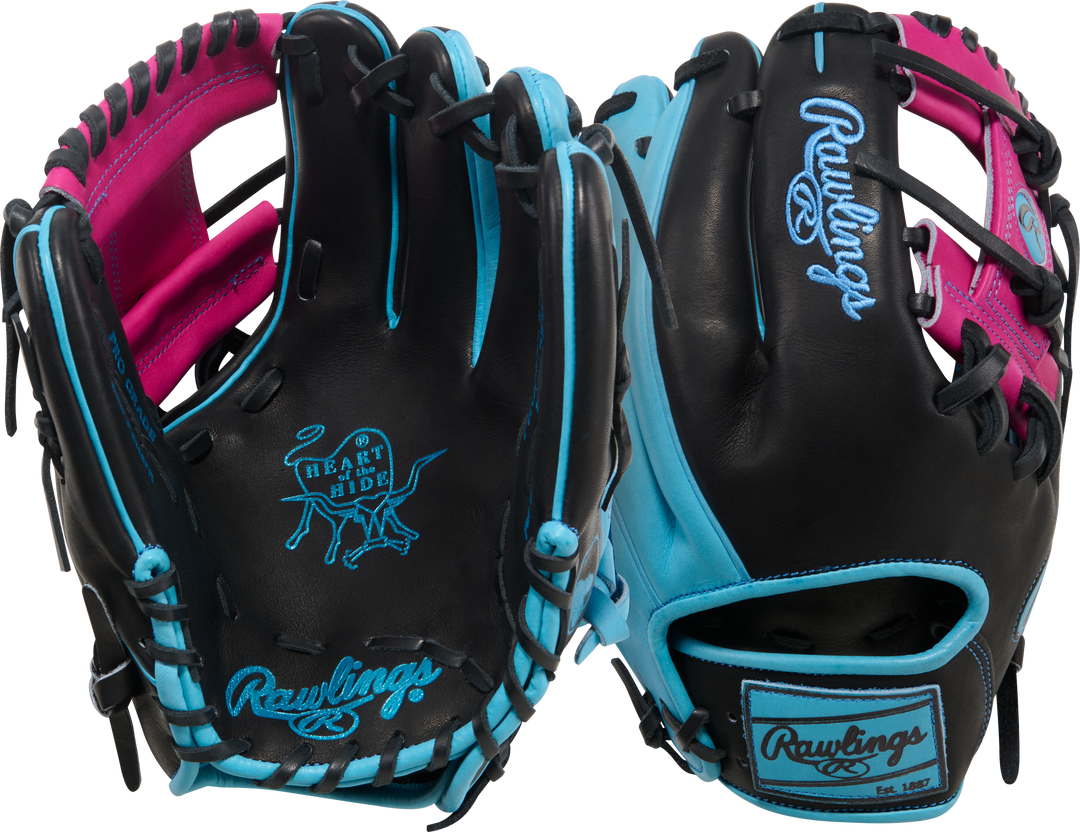Rawlings Heart of the Hide PROR204-2BBE 11.5-inch Infield Baseball Glove
