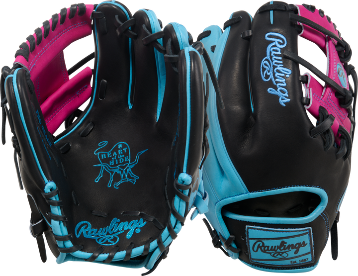 Rawlings Heart of the Hide PROR204-2BBE 11.5-inch Infield Baseball Glove