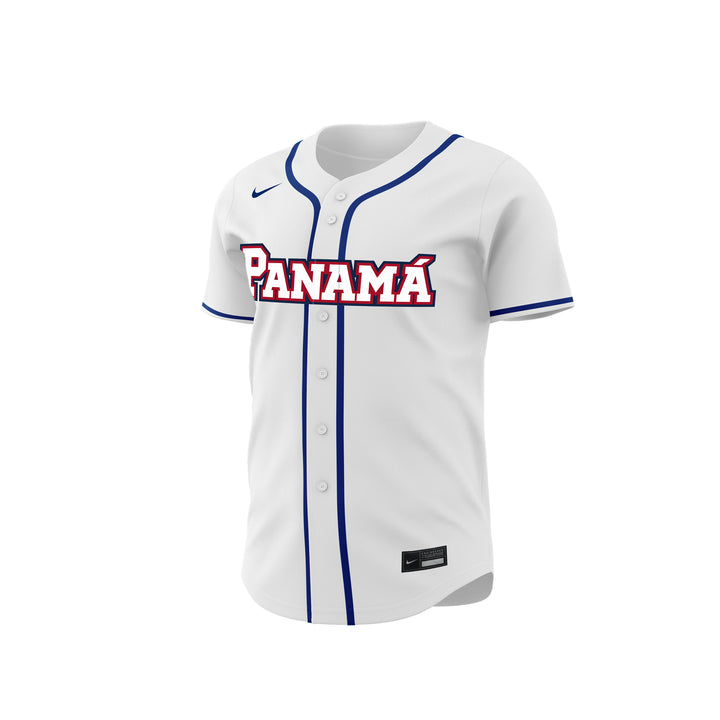 2026 WBC Panama Men's Nike Stadium Jersey – Official Home White Edition